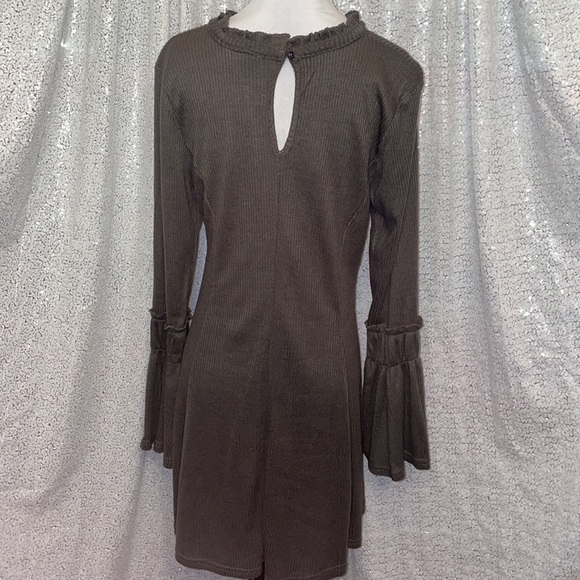 Bell Sleeve Sweater Dress - Picture 4 of 7